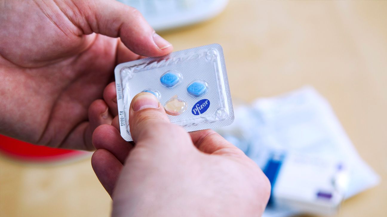 Viagra pill packet