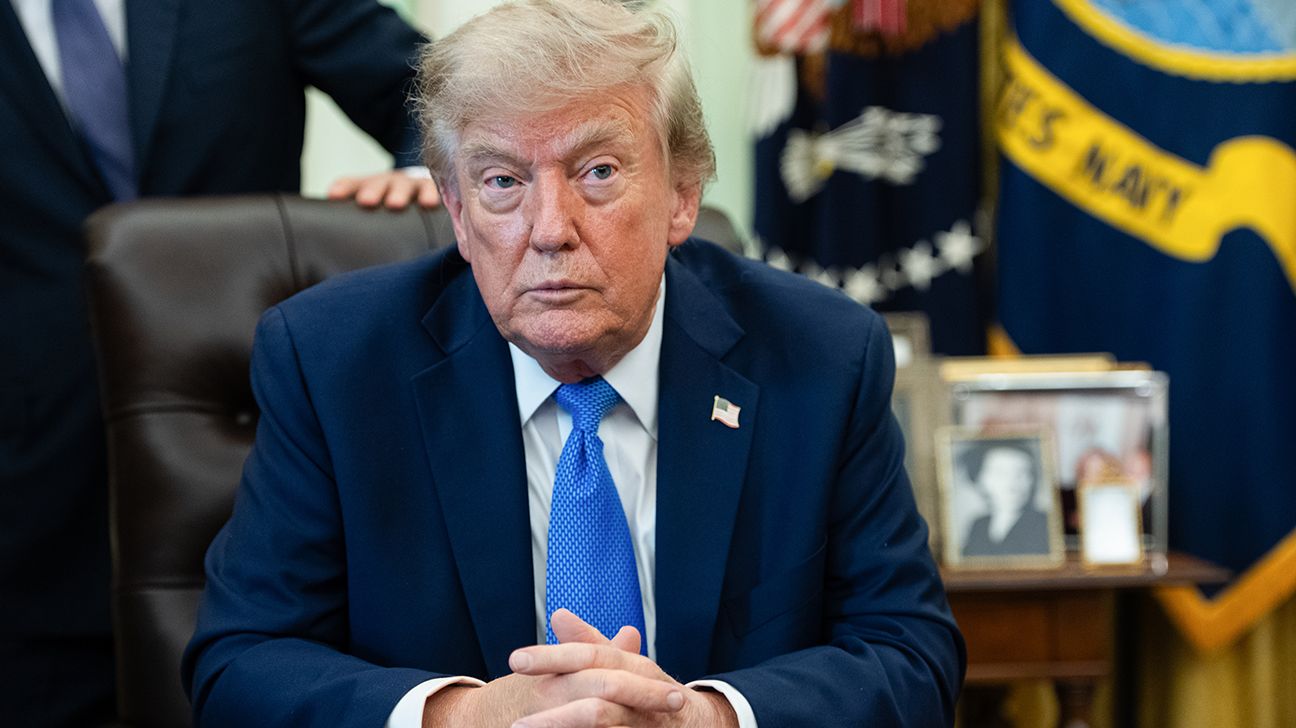 President Donald J. Trump in the Oval Office