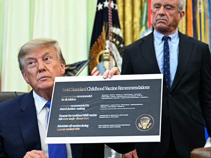 Trump Orders Changes to Childhood Vaccines Despite Medical Opposition