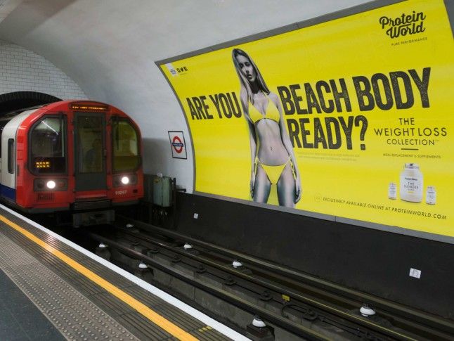 Body Shaming Ads Banned On London Subways