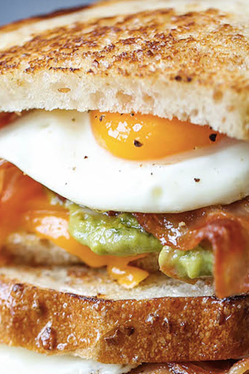 Bacon and Egg Sandwich Stack, Recipe