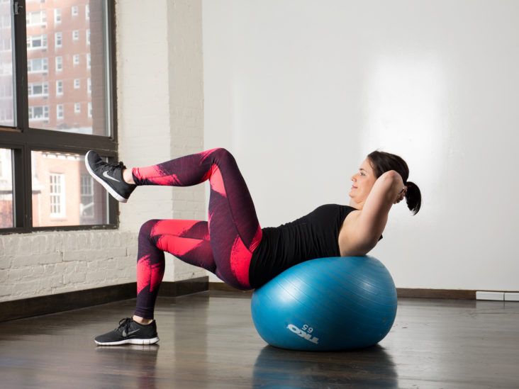 6 Ways to Get the Roundest Butt Ever With an Exercise Ball