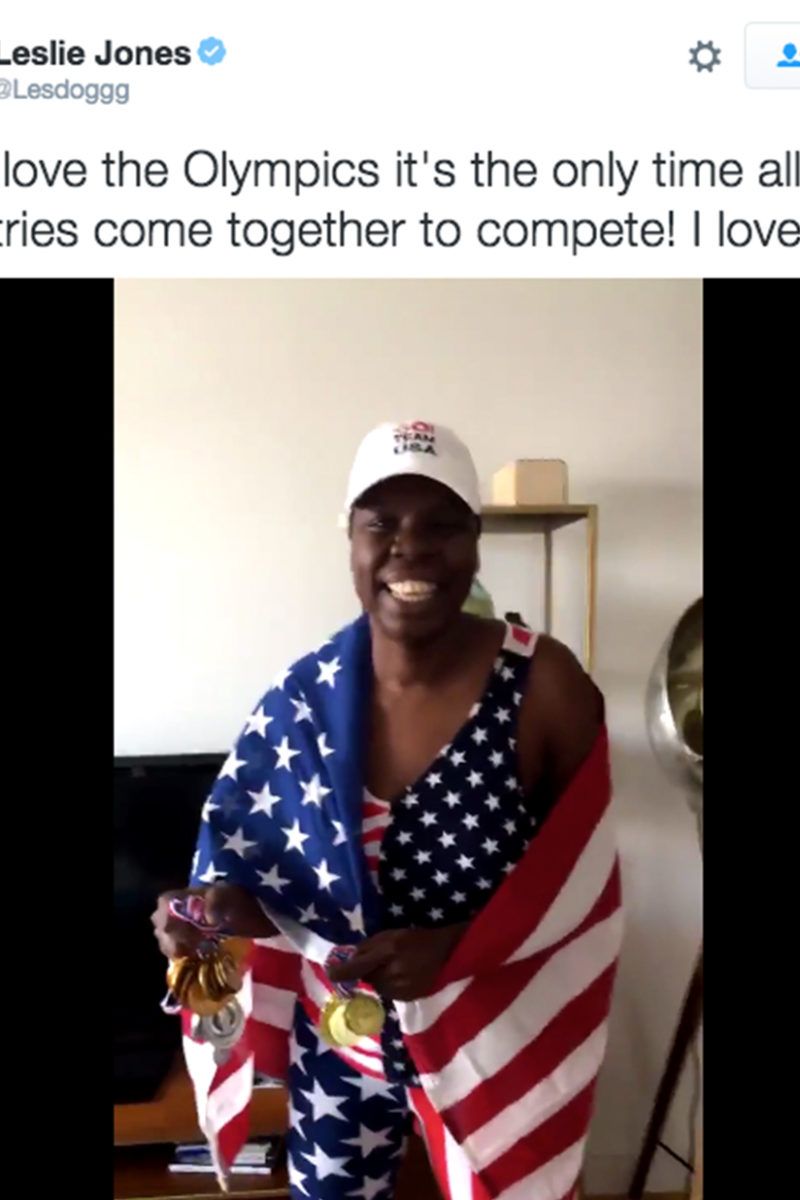 Leslie Jones Is Super Into the Olympics