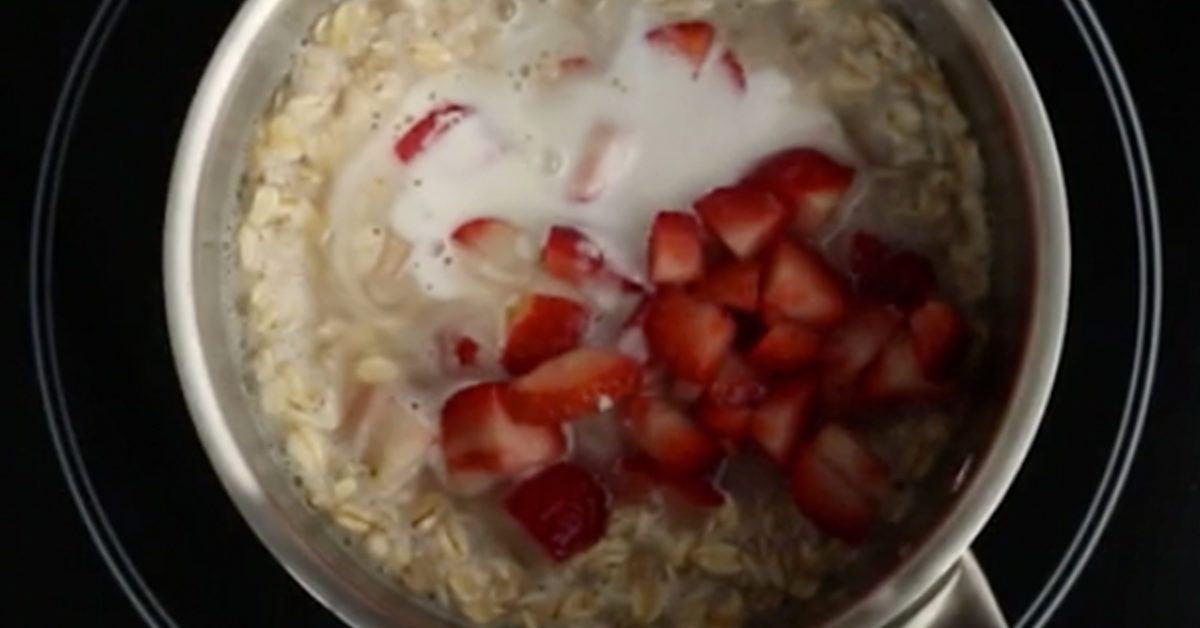 Strawberry Shortcake Oatmeal Recipe