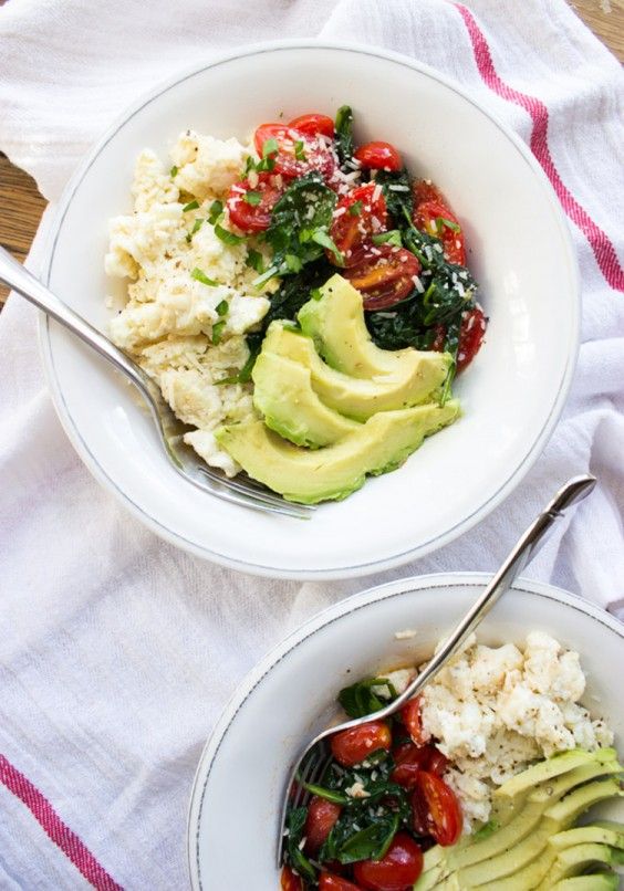 Healthy Breakfast Recipes: Egg White Scramble for Two