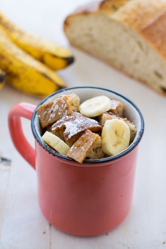 One Pot Meals: Vegan Banana Mug French Toast
