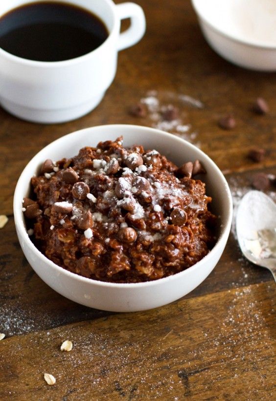 One Pot Meals: Double Chocolate Oatmeal