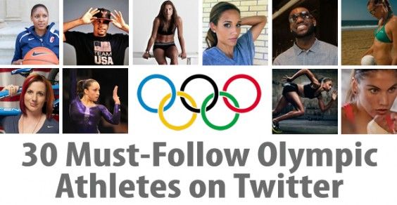 30 Must-Follow Olympic Athletes on Twitter