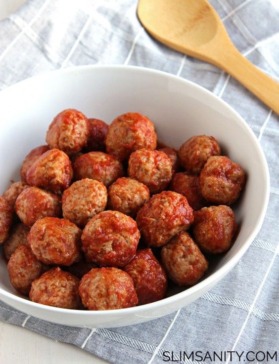 3. Tangy Turkey Meatballs