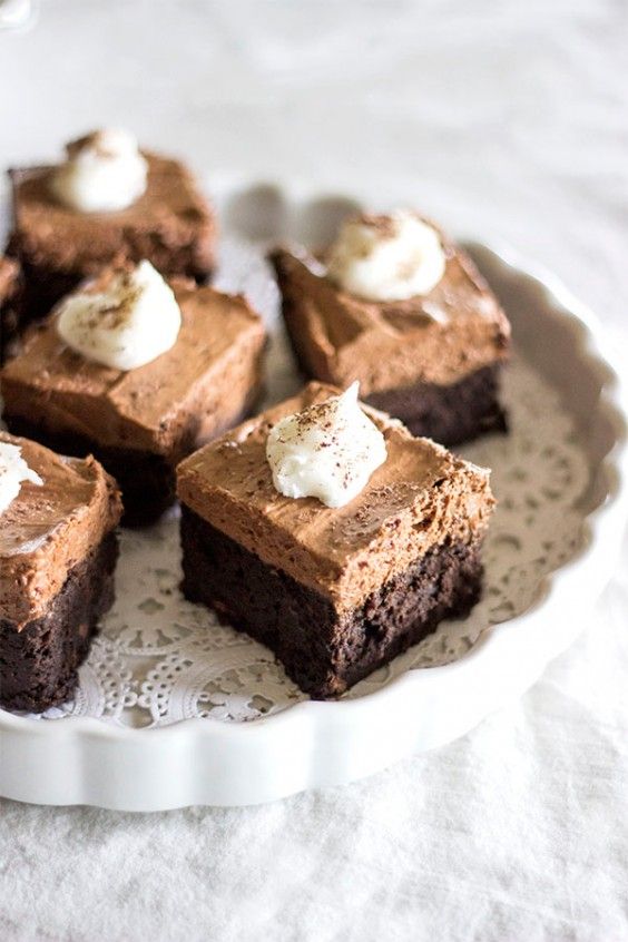 french silk brownies