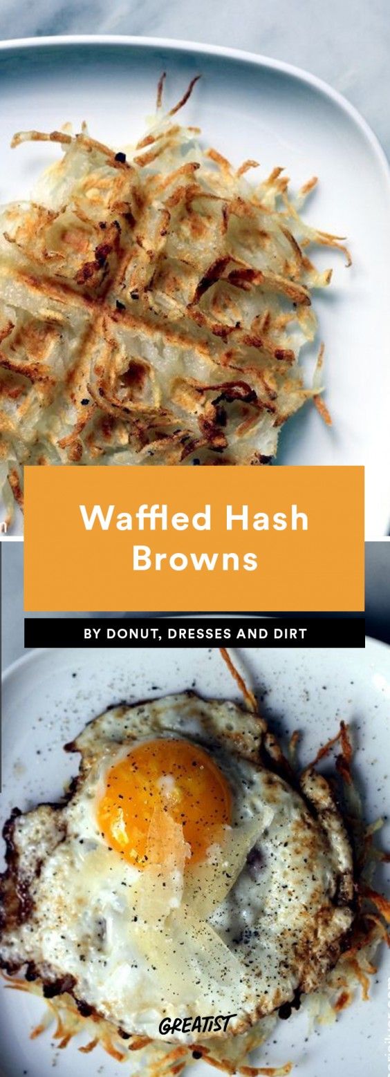 Waffled Hash Browns