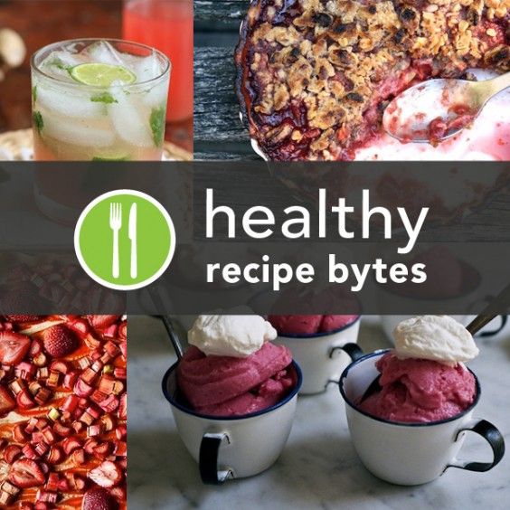 5 Healthy Rhubarb Recipes from Around the Web