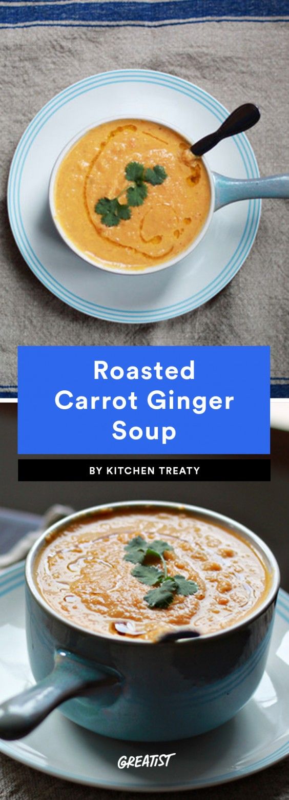 5 Ingredient Soup: Carrot Ginger