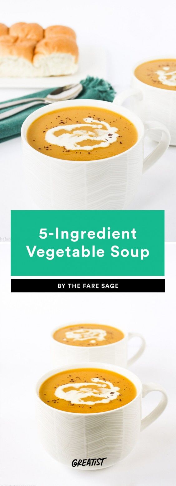 5 Ingredient Soup: Vegetable