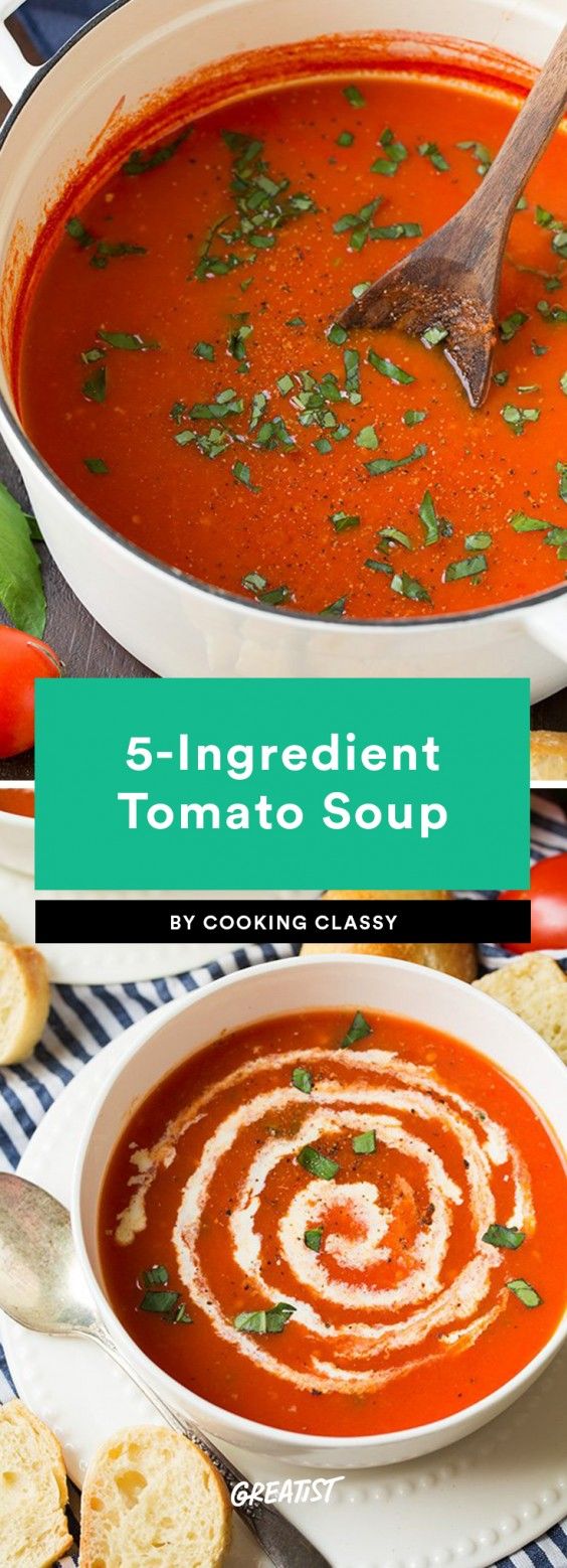 5 Ingredient Soup: Tomato