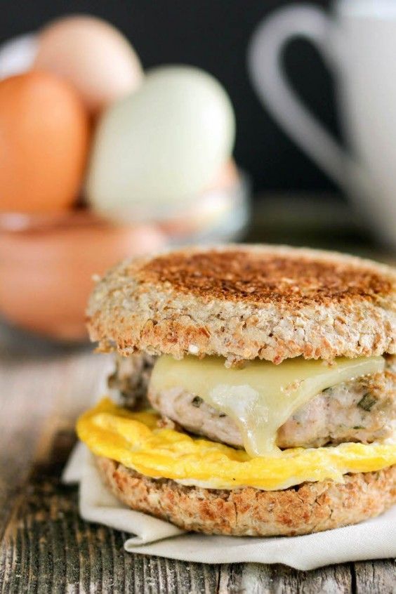 5. Healthy Freezer-Friendly Breakfast Sandwiches