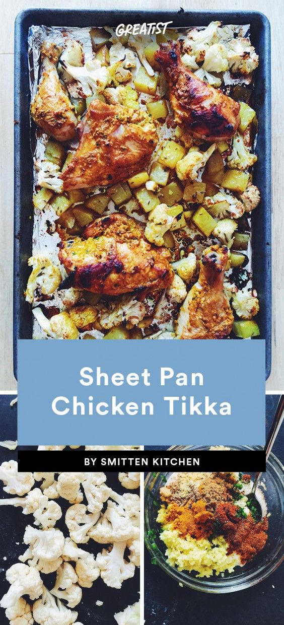 Sheet Pan Chicken Tikka