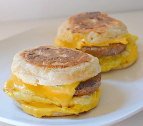 6. The Easiest Breakfast Patty Melt