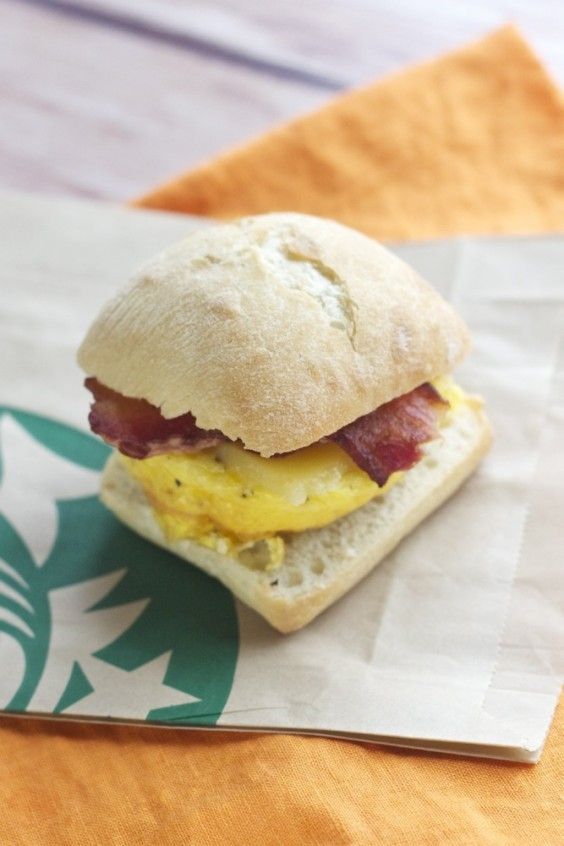 7. Copycat Starbucks Breakfast Sandwiches