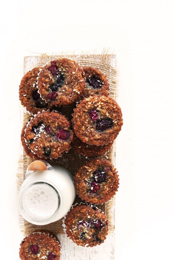 8. Berry Coconut Muffins