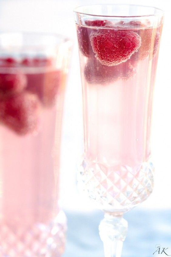 2. Sparkling Raspberry Mimosas