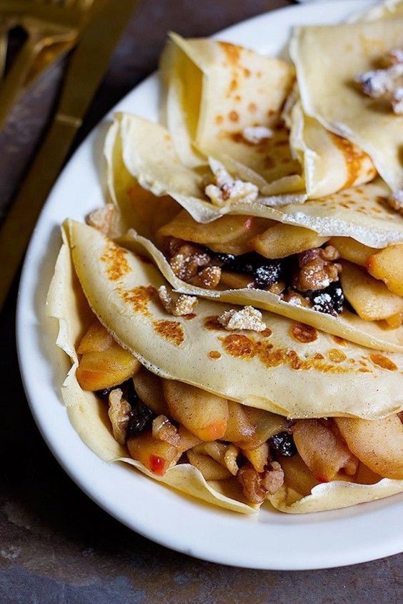 11. Apple Pie Crepes