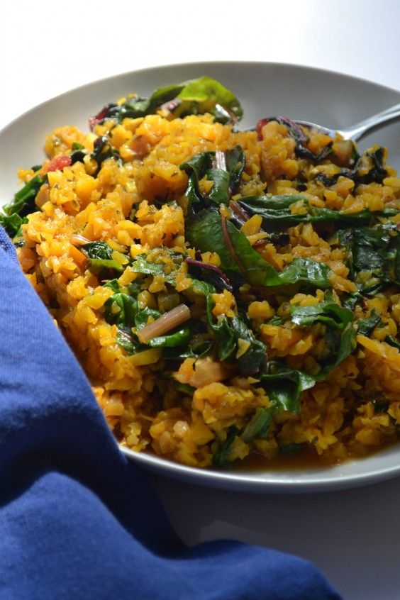 8. Breakfast Risotto With Greens