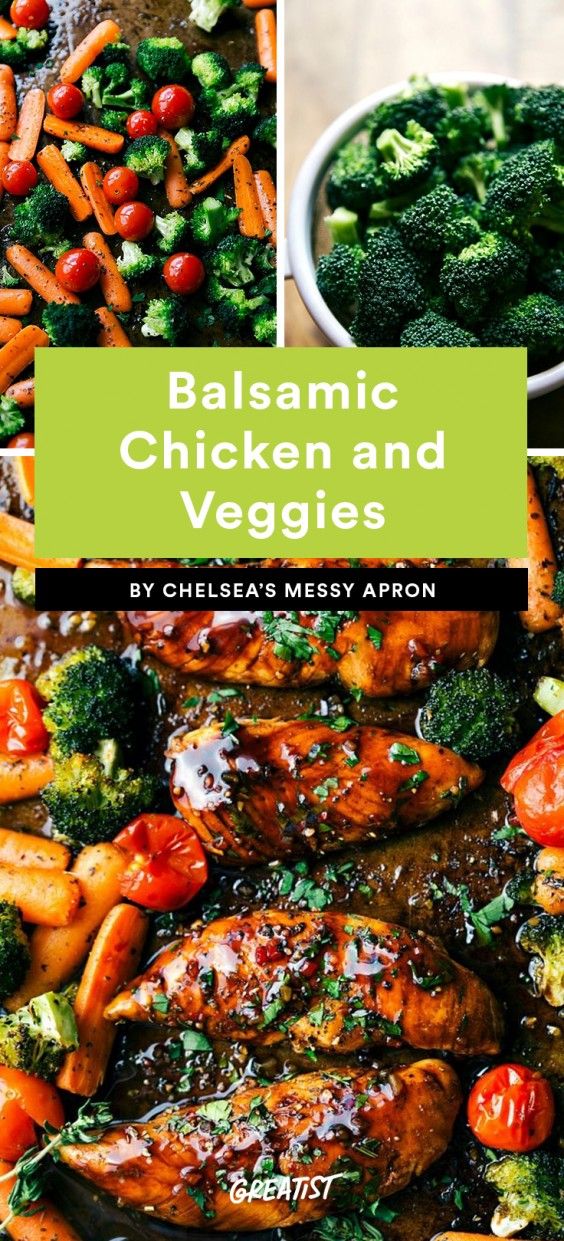 Balsamic Chicken and Veggies