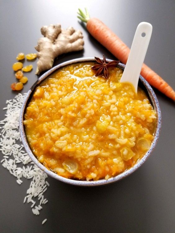 Spiced Carrot Congee Recipe