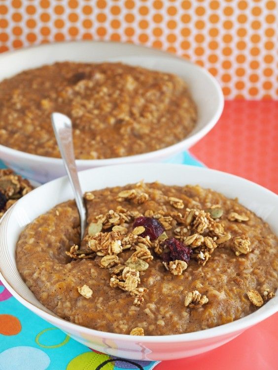 7. Butternut Squash and Banana Oatmeal