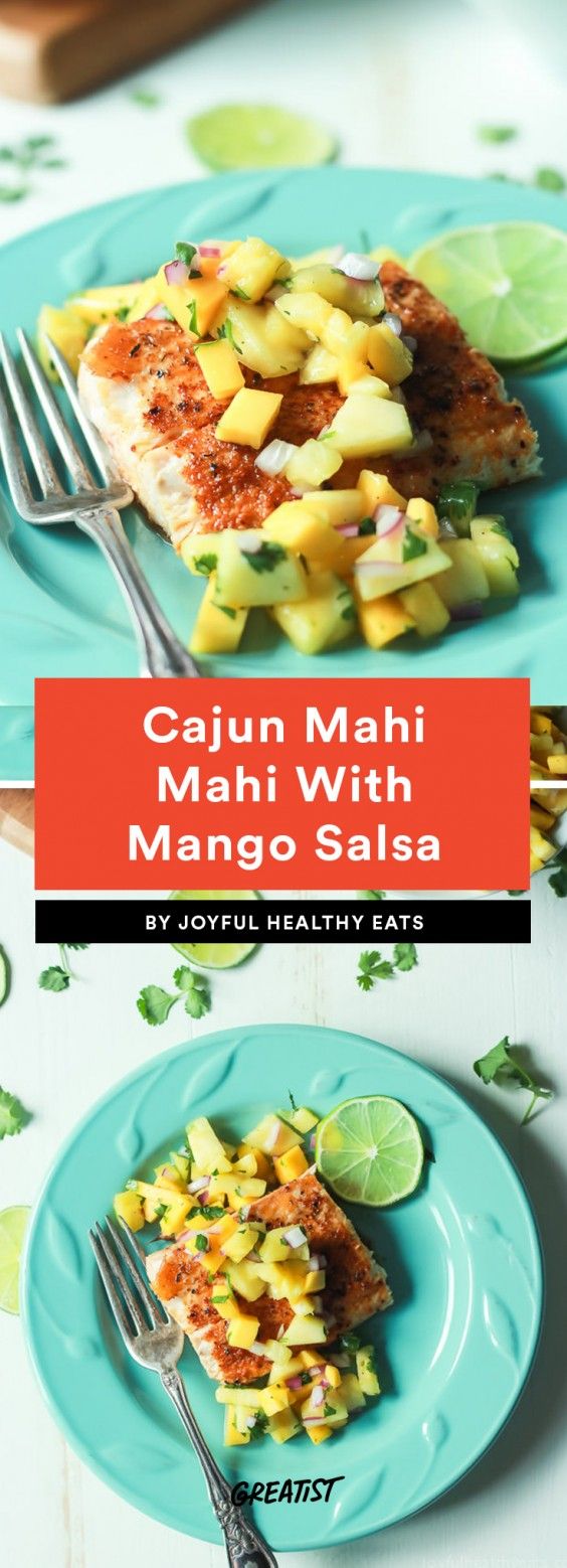 Cajun Mahi Mahi With Mango Salsa