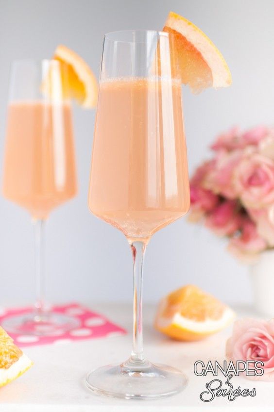 4. Blushing Grapefruit Rosé Cocktail