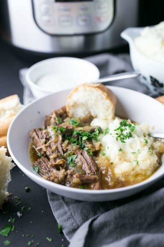 5. Pressure Cooker French Dip Bowl