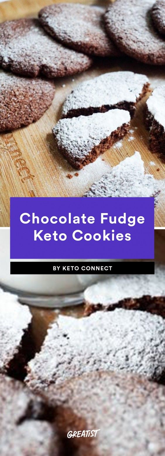 6. Chocolate Fudge Keto Cookies