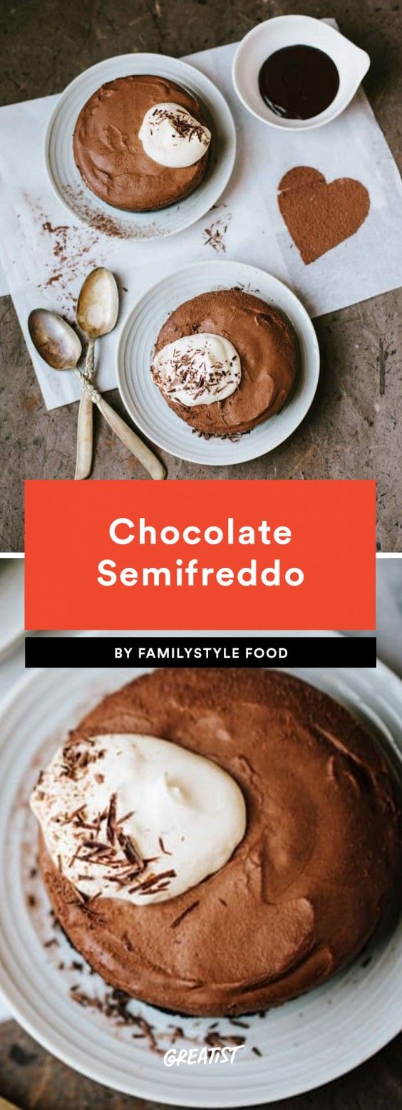 1. Chocolate Semifreddo