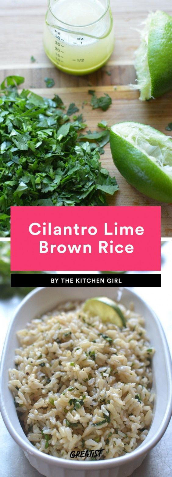 Cilantro Lime Brown Rice Recipe