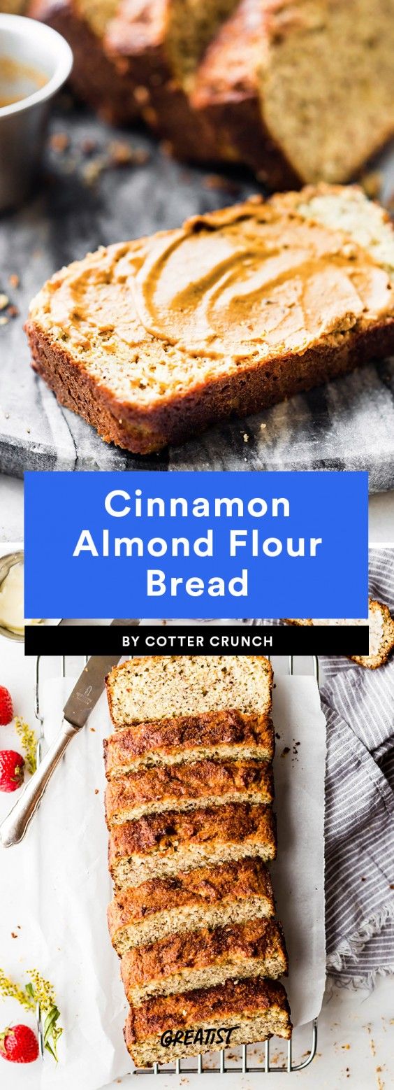 Cinnamon Almond Flour Bread