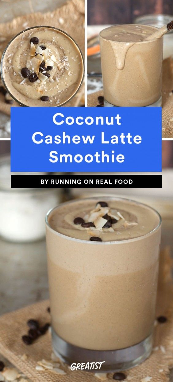 Coconut Cashew Latte Smoothie