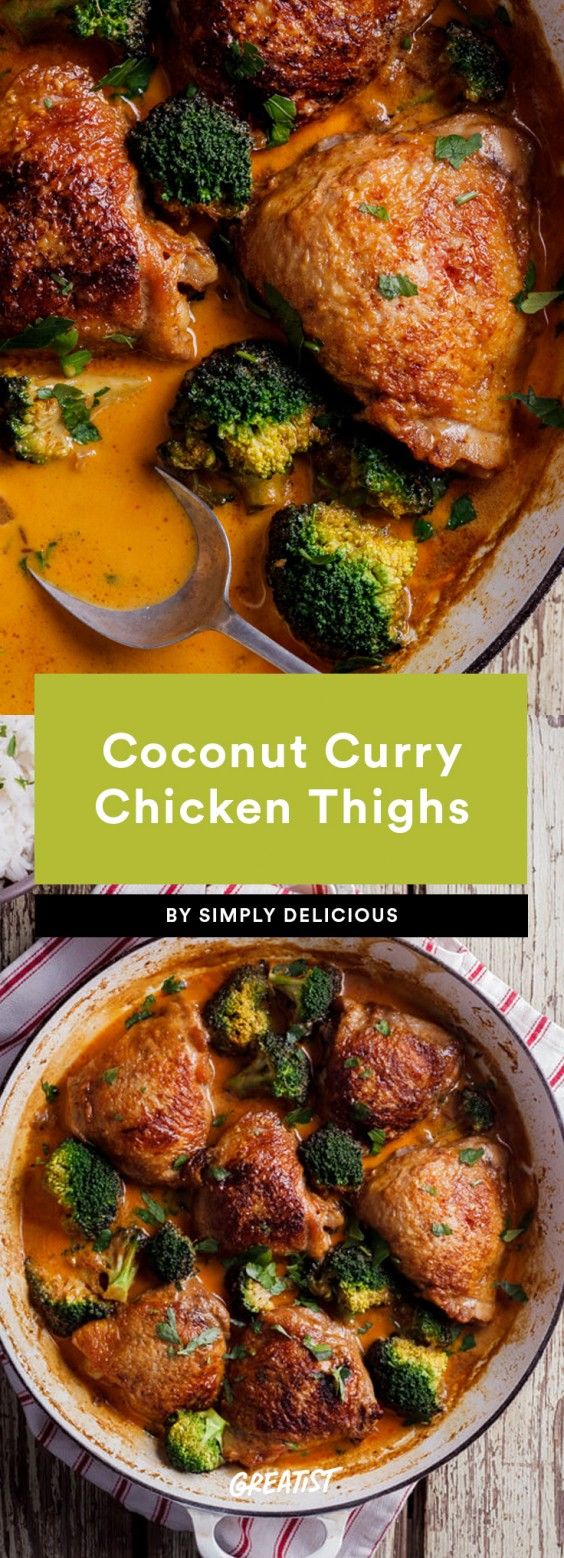 Coconut Curry Chicken Thighs Recipe