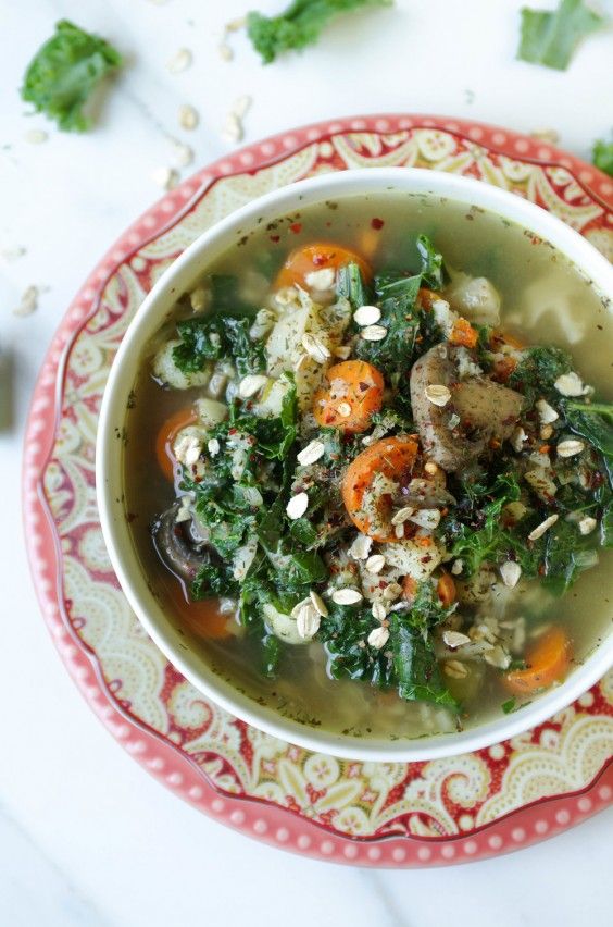 Chicken Barley Soup - The Forked Spoon