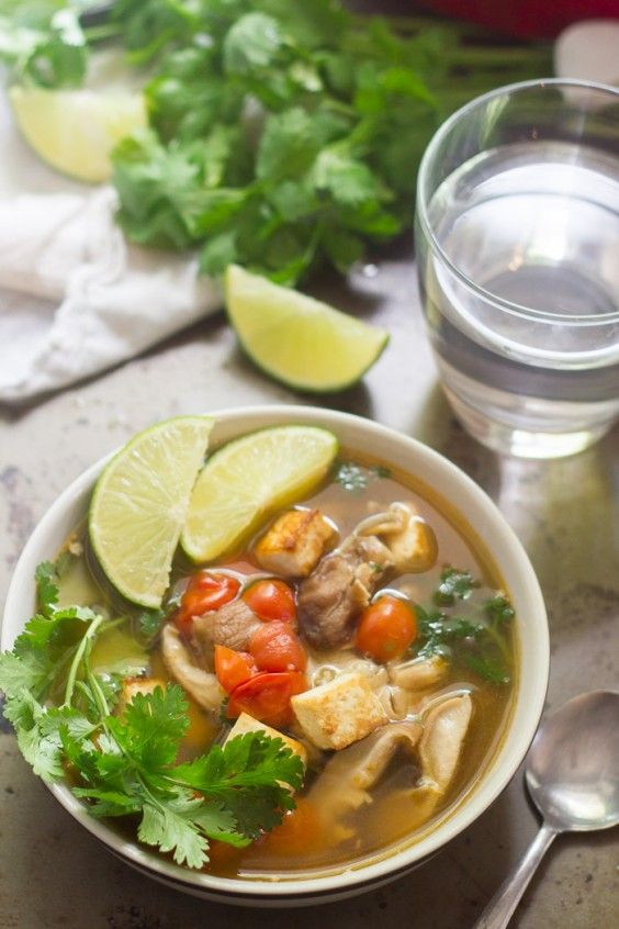 Vegan Chicken & Rice Soup - Connoisseurus Veg