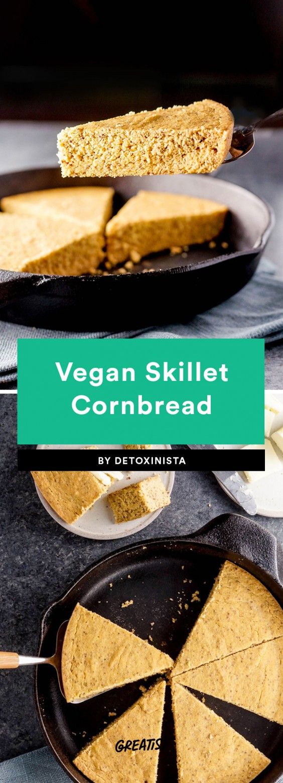 Vegan Skillet Cornbread