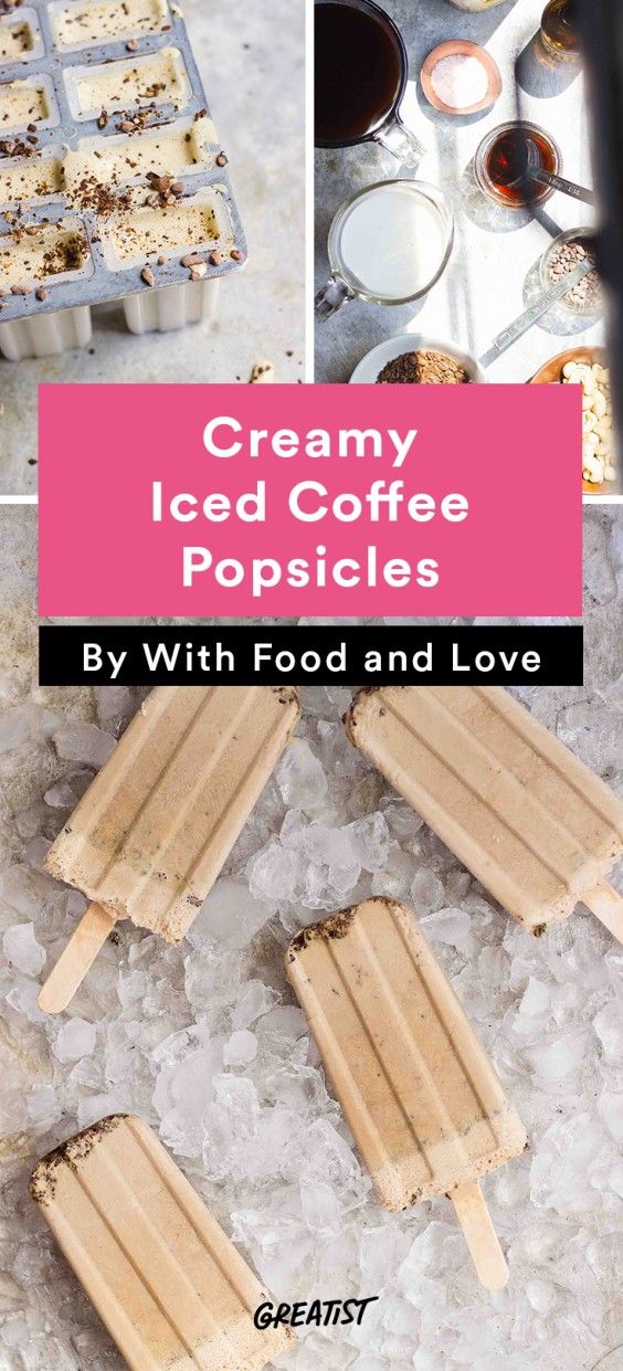 Popsicles: Iced Coffee
