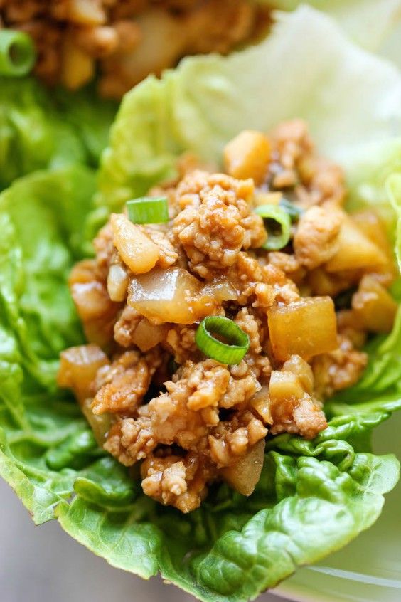 5. P.F Chang’s: Chicken Lettuce Wraps