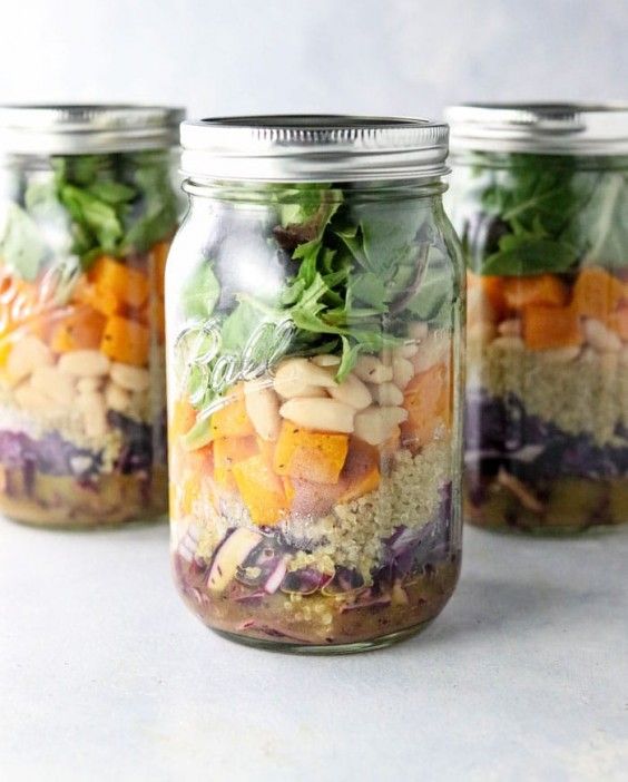 9 Jar Salads to Make for Meal Prep Day