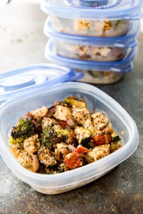 Healthy Greek Chicken Meal Prep Bowls - Ally's Cooking