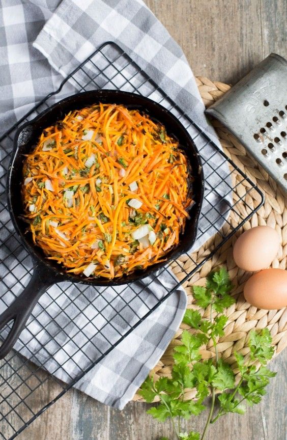 Chilean Carrot Frittata Recipe