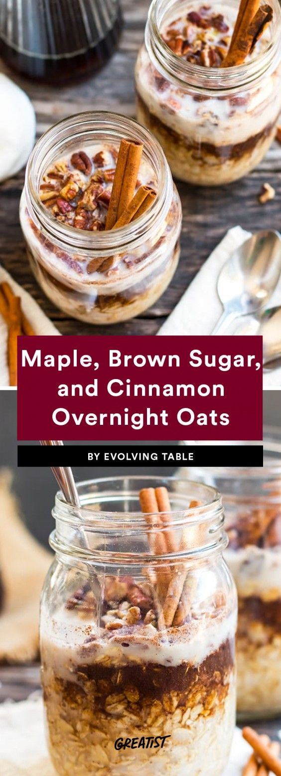 9 Overnight Oats Recipes That Are Basically Fall in a Bowl