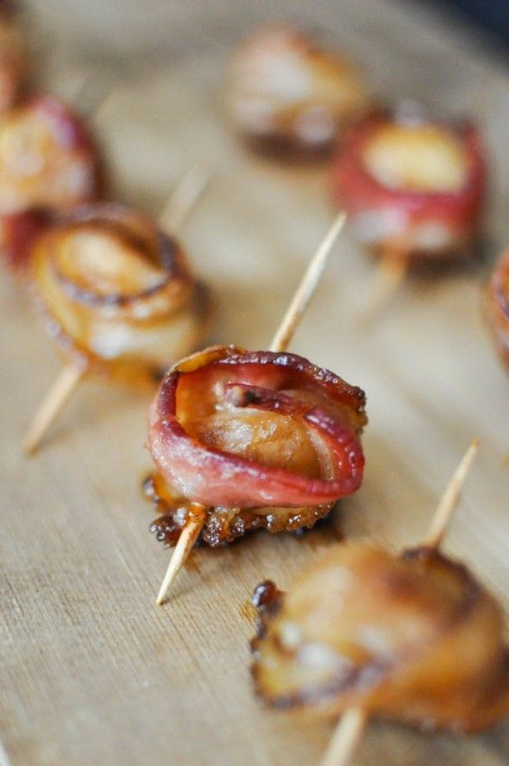 7. Bacon-Wrapped Water Chestnuts
