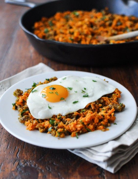 Shredded Carrot Breakfast Hash Recipe